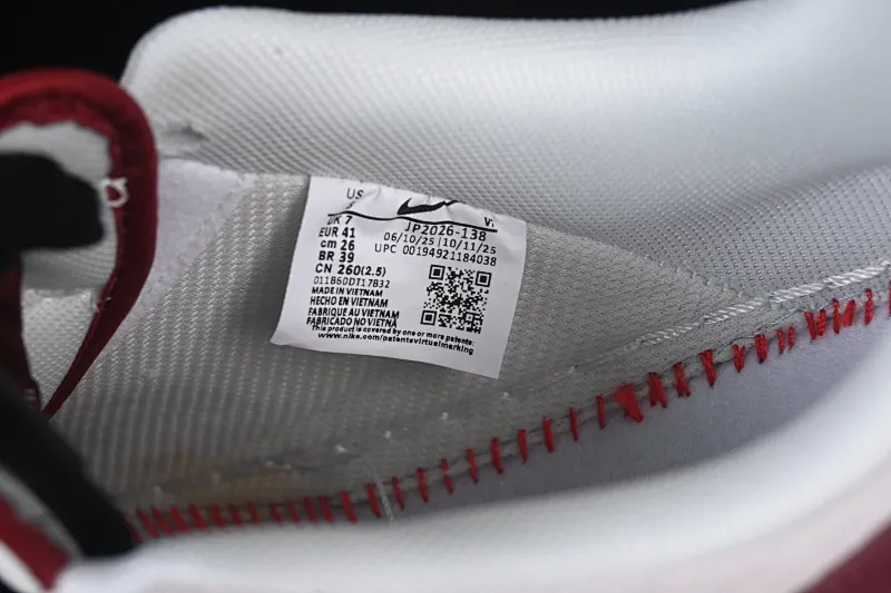 All categories Nk Air Force 1 Air Force series Nk Air Force 1 Low Air Force low-top Nike Air Force 1'07 Low red and white contrast Air Force 1 low-top casual sneakers JP2026-138